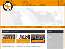 Tablet Screenshot of kampfsport-koczar.de